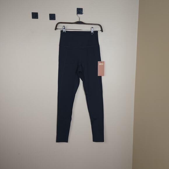 Girlfriend Collective Compressive High-Rise Legging in Black Size S - Picture 1 of 8